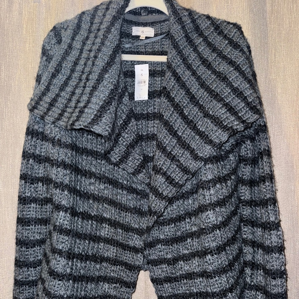 Lou & Grey | NWT Striped Cardigan | Size M